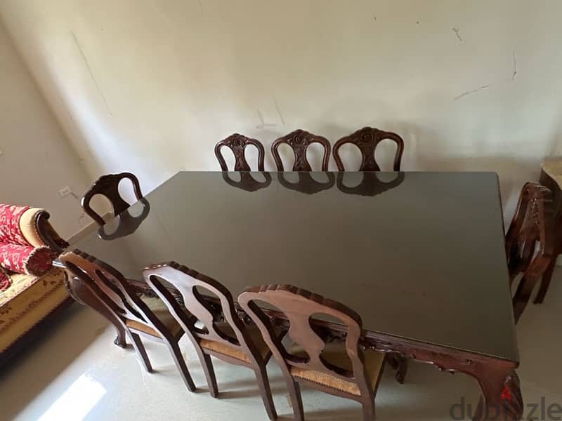 dining table 8 chairs 1