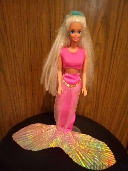 Barbie MERMAID Gone 1991 RARE Great doll Special Hair bend legs=27$ 0