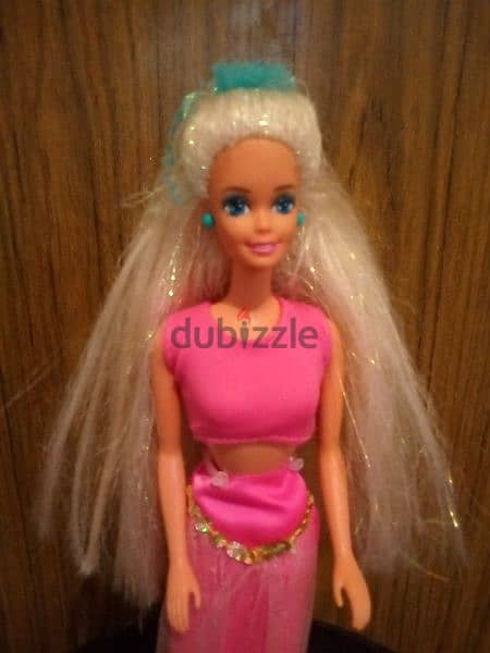 Barbie MERMAID Gone 1991 RARE Great doll Special Hair bend legs=27$ 1