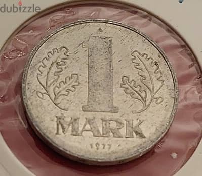 East Germany 1 Mark 1977 KM# 35