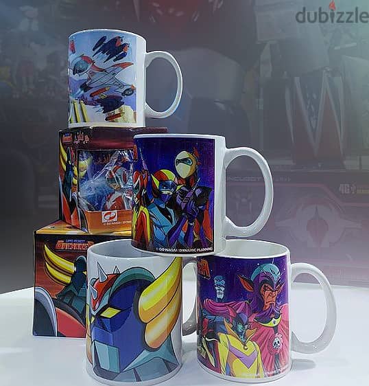 HL Pro Go Nagai Mug Collection Grendizer SET of 4 (collectors) 0