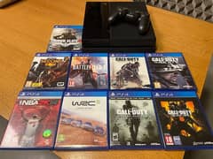 PS4 500gb barely used