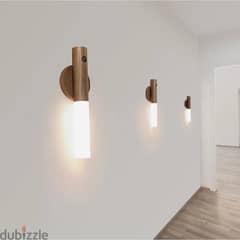 Motion Sensor Night Light, LED Wall Lamp, Warm Table Lamp, لمبة حائط 0