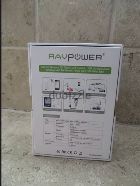 RavPower witeless hub sharing file 1