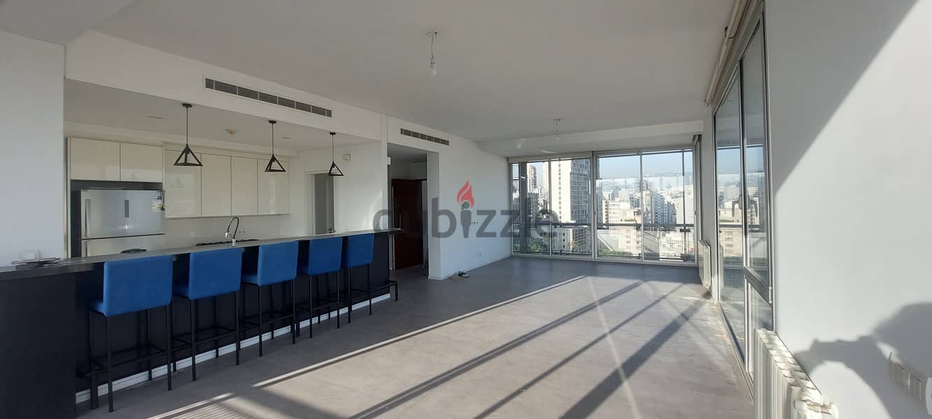 High-Floor Apartment with Gym and Pool Access for Rent in Achrafieh 2