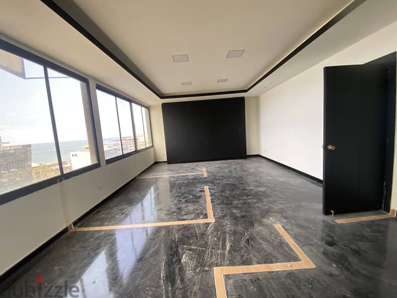 140m² Office Space with Sea View for Rent in Prime Zalka 3