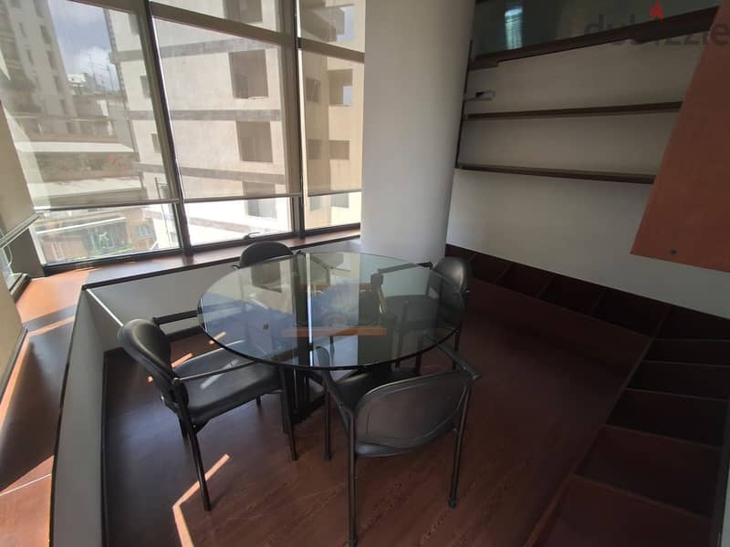 L15582-235 SQM Beautifully Furnished Office For Rent In Achrafieh 6