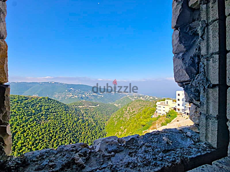 L15589-2,535 m2 Land with A Stone House For Sale in Batroun 5