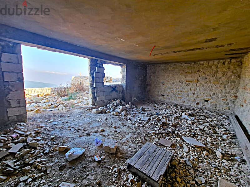 L15589-2,535 m2 Land with A Stone House For Sale in Batroun 9