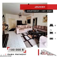 Prime Location ! Apartment for sale in Jounieh 107 sqm ref#wt18046