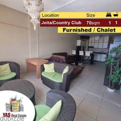 Jeita Country Club | 70m2 Chalet | Rent | Furnished | View | MY 0