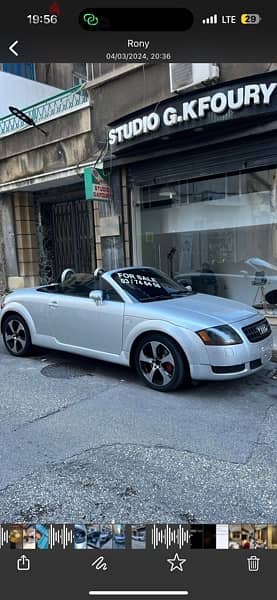 Audi TT 2001 2