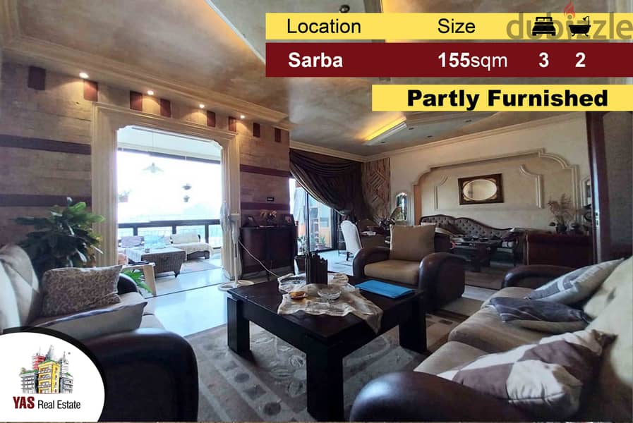 Sarba 155m2 | Partly Furnished | Renovated | Partial View | YV/MY | 0