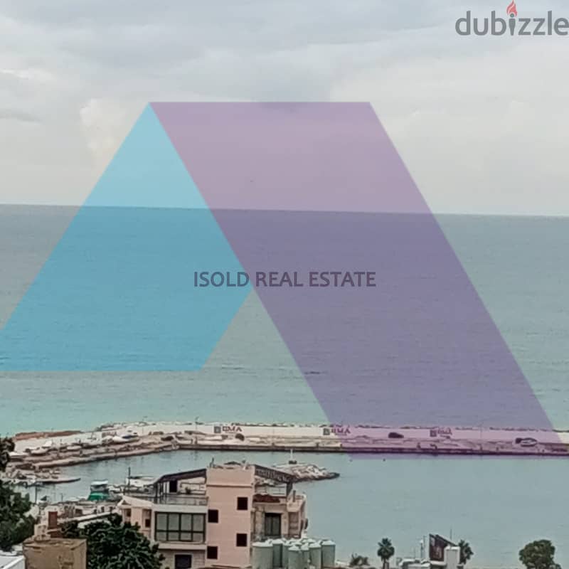 A 260 m2 apartment having an open sea view for sale in Dbaye 1