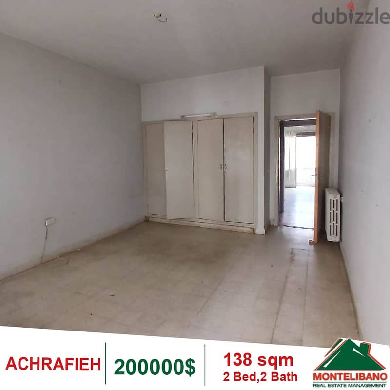 200000$!! Apartment for sale in Achrafieh 2