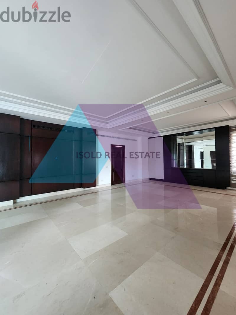 A decorated 420 m2 apartment for sale in Jnah 5