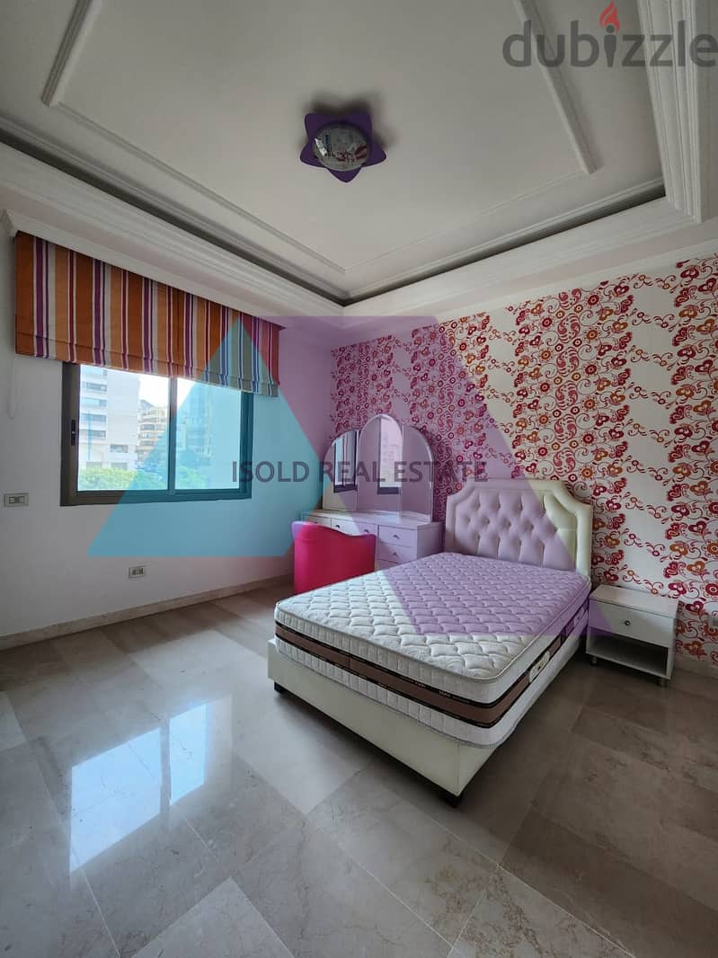 A decorated 420 m2 apartment for sale in Jnah 8