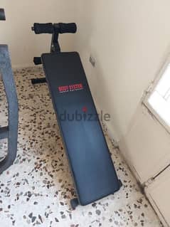 Abs bench body system like new 0