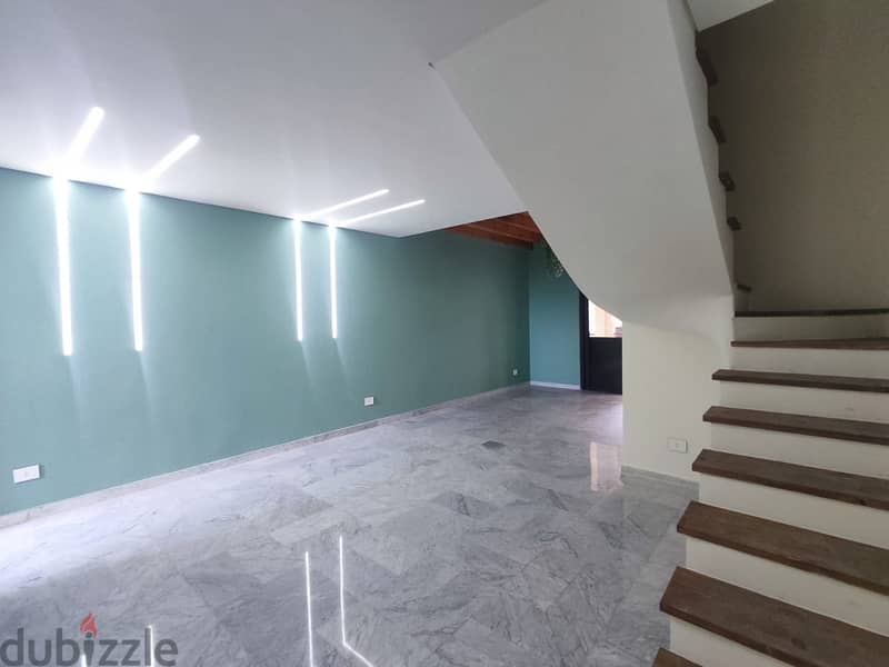 Mansourieh | Charming 135m² Duplex | 4 Balconies | 3 Bedrooms | Catch 2