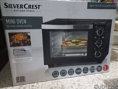 Silvercrest Mini Oven 50 dollarفرن كهرباء