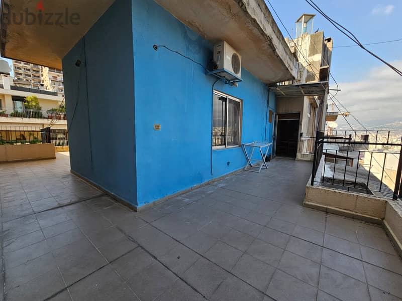 Ashrafieh | Furnished/Equipped 125m² + 360° Terrace | Parking Lot 2