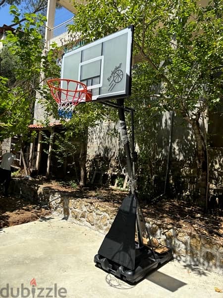 Portable Basketball Hoop 140 cm x 80 cm Board 4