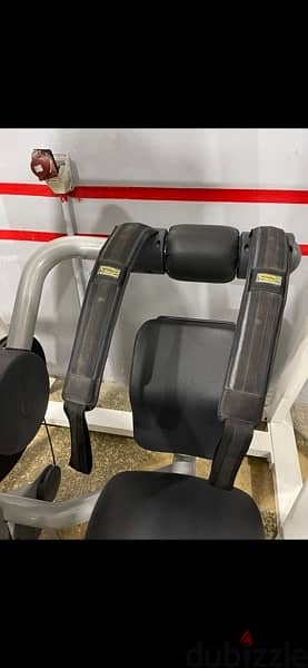 Abs crunch machine technogym original like new 1