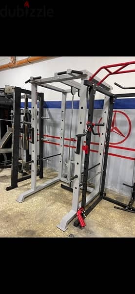 Cage and cable machine for all body exercises