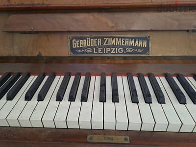 antique piano