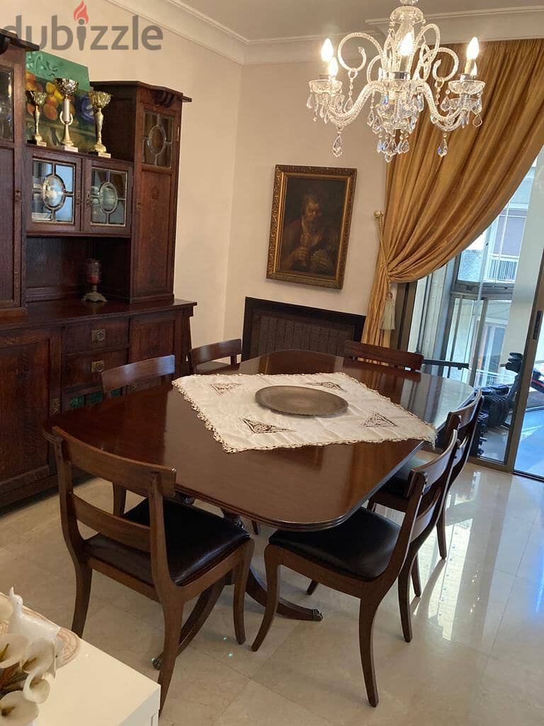 Fully Furnished 207m² Apartment for Rent in Sassine - Achrafieh 1