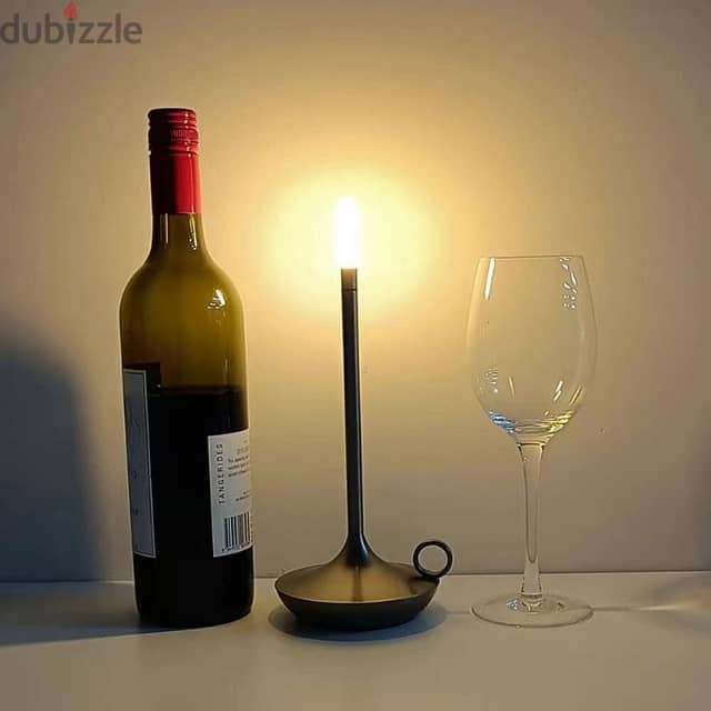 Aladdin Table Lamp, Candle Lamp with 3 Light Modes, USB Charging 2