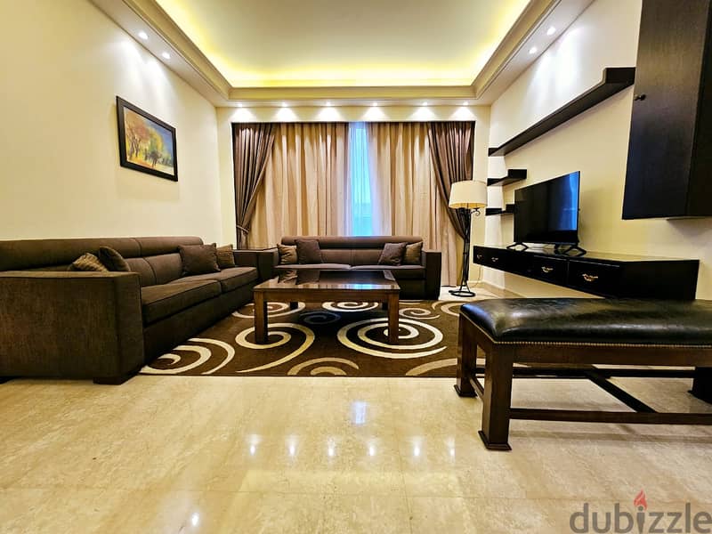 RA24-3511 Charming Fully Furnished Apartment 130m for rent in Sanayeh 2