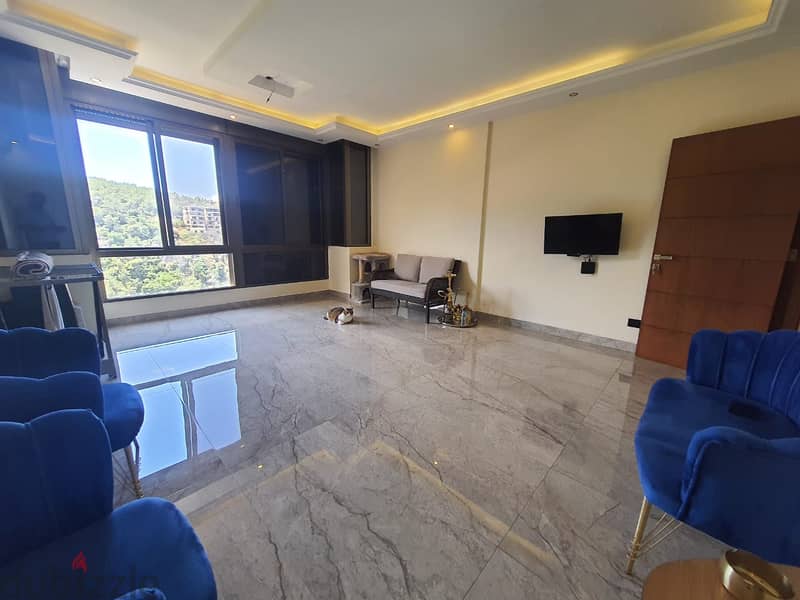 Furnished Apartment for sale in Bchamoun ALmaderes 3