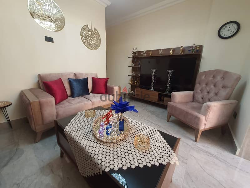 Furnished Apartment for sale in Bchamoun ALmaderes 4