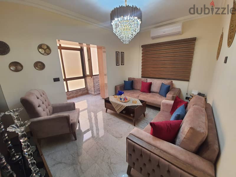 Furnished Apartment for sale in Bchamoun ALmaderes 6