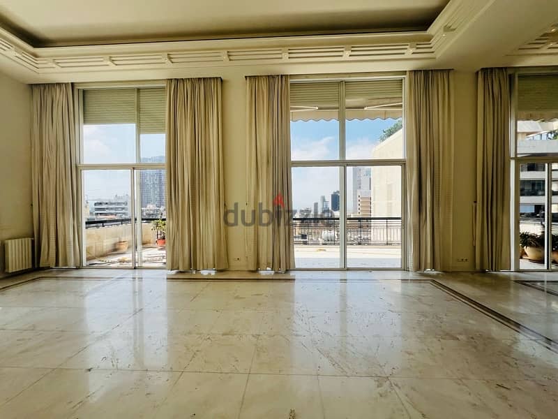 Achrafieh High Standing 450m2 Duplex 5.5m High Ceilings City n Seavie 7