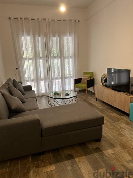 apartment for rent furnished in mar mekhayel 0