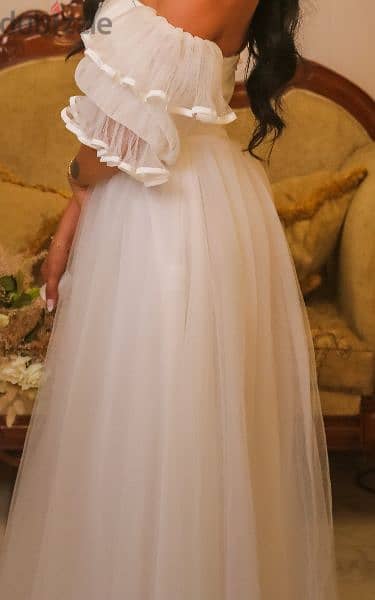 wedding dress فستان زفاف small size 2