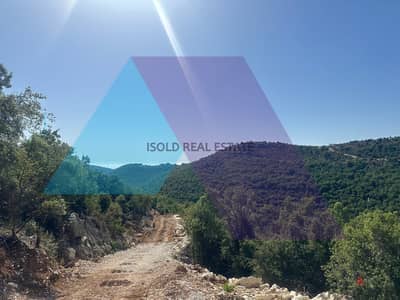 6513 m2 land+ open view for sale in Mechmech - أرض للبيع في مشمش جبيل