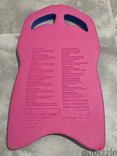 2 pink nabaiji kickboard swimming 1