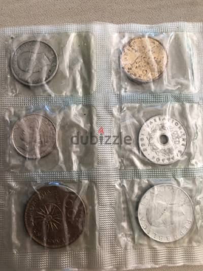 16 coins Greece Italy