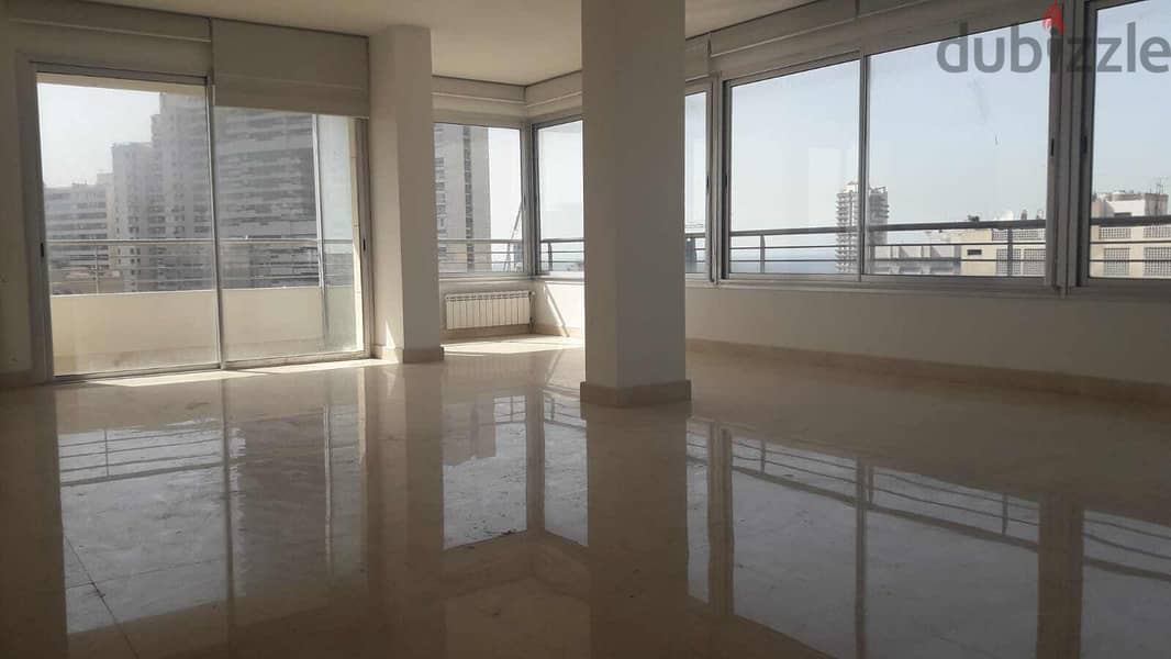 Sunlit 240m² Apartment for Rent in Achrafieh 0