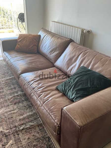 Genuine Leather sofas - كنبايات جلد أصلي 2