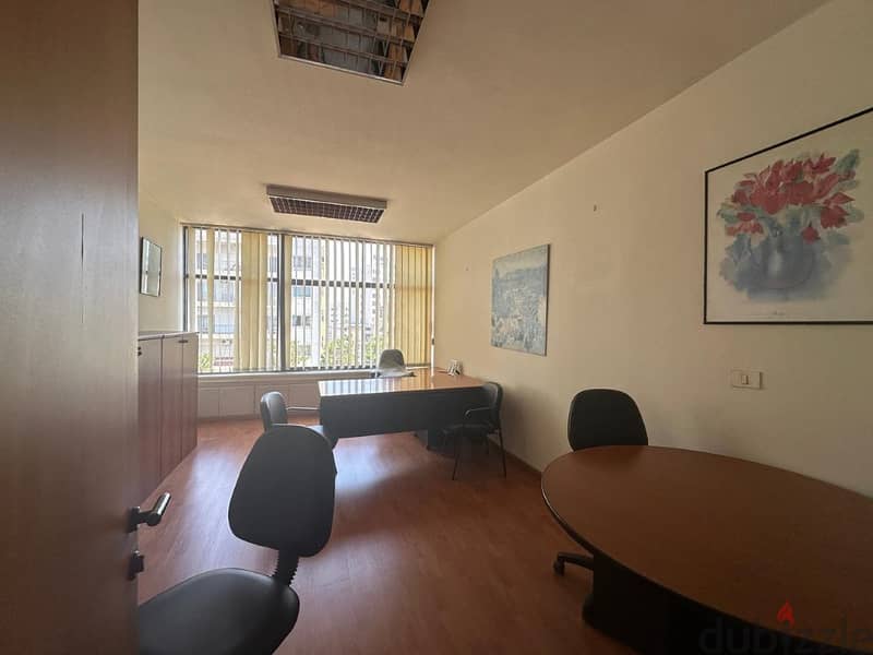 130 Sqm | Prime Location Fully Furnished Office For Rent In Dawra 1