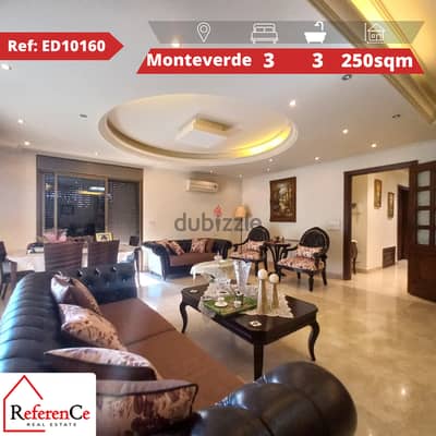 Furnished prime apartment in Monteverde  شقة مفروشة مميزة  المونتيفردي