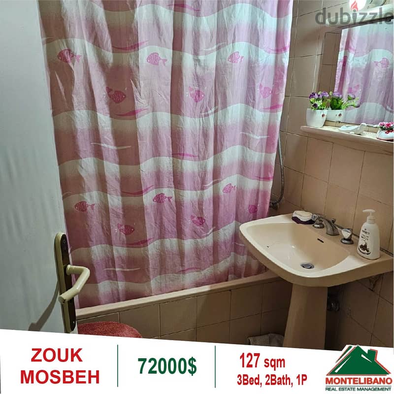 72000$!! Apartment for sale located in Zouk Mosbeh 2