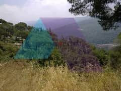 A 2670m2 land having an open mountain view for sale in Broumana/Oyoun