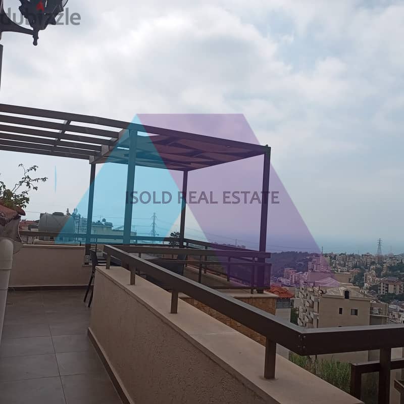 Lux decorated 335m2 apartment+120m2 terracefor sale in Bellevue /Awkar 0