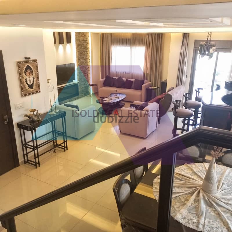 Lux decorated 335m2 apartment+120m2 terracefor sale in Bellevue /Awkar 2