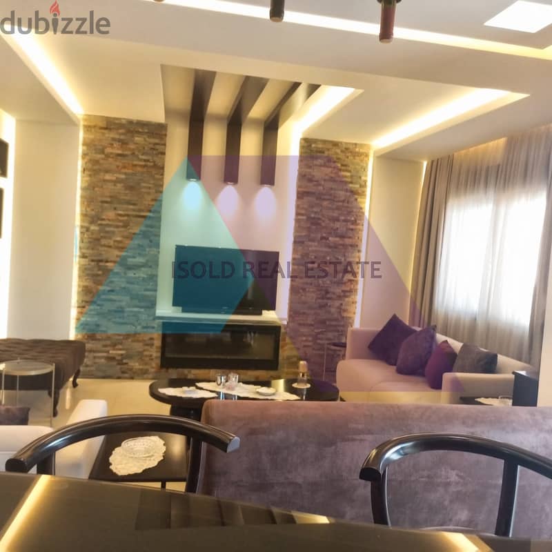 Lux decorated 335m2 apartment+120m2 terracefor sale in Bellevue /Awkar 3